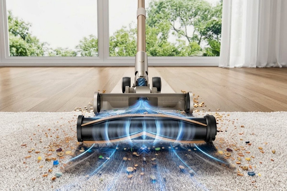 Energy efficiency in vacuum cleaners